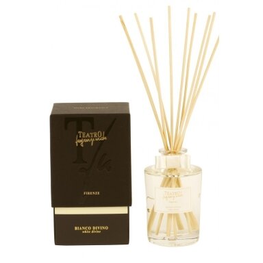 Kvapas namams su lazdelėmis „Bianco Divino“, 200 ml Kvapas namams su lazdelėmis „Bianco Divino“, 200 ml