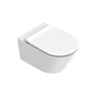 Pakabinamas klozetas Catalano Zero 55 Newflush, Baltas matinis Pakabinamas klozetas Catalano Zero 55 Newflush, Baltas matinis
