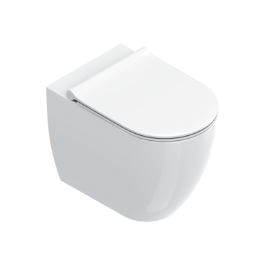 Pastatomas klozetas SFERA 55 Newflush, Baltas